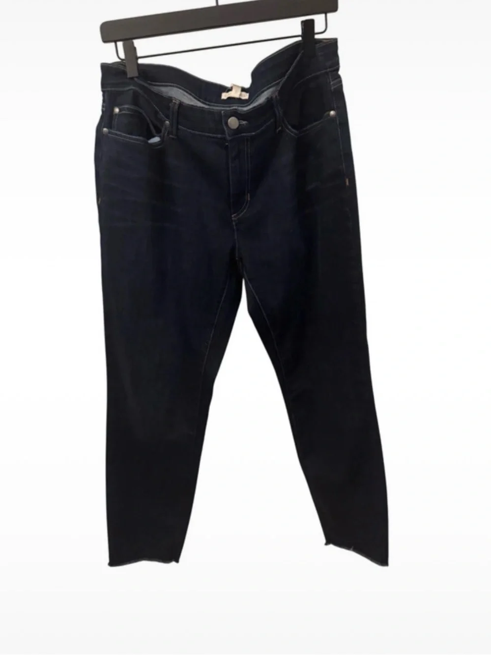 Eileen Fisher Woman’s  Dark Blue Slim Fit Jeans Sz 12